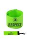 Phosphorescent Green Respect Captain's Armband Captain's Arm Band Professional Respect Armband - 2