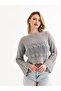 SCURVED HOLE KNITWEAR CROP BLUZ - 4