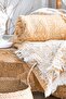Ethnic Pattern Muslin Bedspread, Pique, Sofa Cover, Muslin Blanket 230X240 cm - 6
