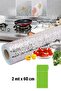 ®   Roll Silver Aluminum Foil Wallpaper, Self-Adhesive Inside Shelf, Waterproof Foil 2 - 4