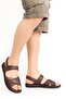 Genuine Leather Anatomical Sole Men's Sandals Kml.119 - 2