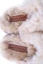 Women's Furry Fur Slippers - 5