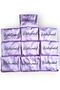 Lilac 10 Pieces Bridesmaid Printed Bridesmaid Dressing Gown - 2