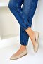 Beige Women's Ballerinas 19456 - 2