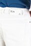 Men's White Baggy Fit Relaxed Cut 100% Cotton Denim Loose Jeans Jeans Shorts MARTIN-WHITE - 5
