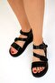 Women's Black Sandals - Model 19467 - 2