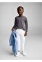 Striped long-sleeved T-shirt - 2