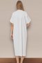 Short Sleeve 100% Cotton Combed Throw Plus Size Mother's Nightgown, Hospital, Pregnant and Maternity Nightgown - 6