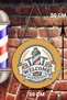 Barber Shop Glass Door Sign, Ornament for Barber Shop, Glass Door Barber Hairdresser Lettering Sign with Hanger - 3