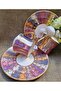 Malina Porcelain Hand Painting 2-Piece Coffee Cup Coffee Set - 2