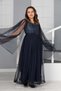 Girl's Glittery Long Evening Dress Ebise