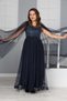 Girl's Glittery Long Evening Dress Ebise - 5