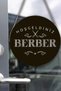 Barber Shop Glass Door Sign, Ornament for Barber Shop, Glass Door Barber Hairdresser Lettering Sign with Hanger