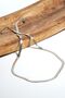 Italian Chain High Quality Anti-Tarnish Steel Silver Flat 45 CM Flat Necklace