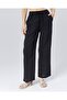Linen Blend Plazzo-Like Trousers Oversize Cut - 3