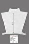Women's Hijab Neck Collar Turtleneck Zero Sleeve Neck Collar Undershirt with Open Sides Elastic Black - 2