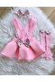 Girl's Lace Slopet Set (Suitable for 2 Years Old, Age 2-4)