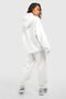 Dsgn Studio Est.06 Tracksuit Set - Gray Printed Suit Jogger Sweatshirt Rubber Leg Hooded - 2
