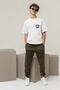 Magors Ege University Logo Printed Oversized T-Shirt - 3