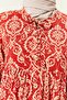 Front Button Viscose Fabric Hijab Dress Mother's Dress Cotton Fabric Large Size - 7