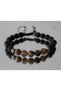 Real Natural Gemstone-healing Bracelet Tiger Eye Hematite Gemstone Bracelet, Success Courage Money Abundance