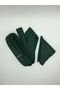 Emerald Green Eyelet Hand Sewn Woven Tie & Handkerchief - 6