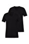 Men's Undershirt 2 Pack Tender Cotton 9671 - Black