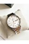 Rose Silver Men's Wristwatch