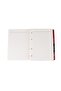 Organizer Agenda with Phone Case 15X21 4 Holes Undated Striped Block with 4 Rings Rainbow Vegan 20X26 - 3
