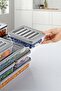 Set of 6 Freshbox Storage Containers Suitable for Microwave and Refrigerator 4 Gray - 2