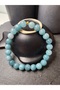 Aquamarine Natural Stone - Women's and Men's Bracelet, Positivity and Courage Health - 2