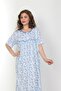 Mother, Hospital Nightgown Short Sleeve Plus Size Relaxed Fit - 8