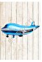 Best Airplane Foil Balloon Blue