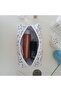 Large Size White Daisy Makeup Bag - 3