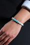 Peace and Freshness Bracelet - Howlite - Turquoise - Stress Reducer and Provider of Spiritual Balance - 6