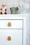Cow Pattern (1 Pc) Baby Kids Room Wooden Furniture Cabinet Drawer Handle - 5
