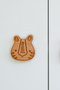 Tiger Pattern (1 Pc) Baby Kids Room Wooden Furniture Cabinet Drawer Handle