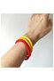 Thin Yellow Bead Bracelet - 7