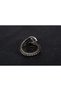 Gothic Vintage Black Dragon Adjustable Steel Ring - 3