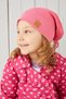 Baby Girl Child Pink Rope Detailed Hat Beanie Neck Collar Set Comfortable 100% Cotton Camisole Domestic - 5