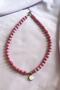 Pearl Pendant Jewelled Bead Necklace - 2