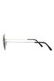 Extreme Vintage Round Polarized Silver Sunglasses Smoked Glass Vintage 46.01 - 3