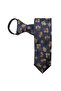 Patterned Zippered Tie