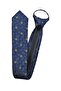 Patterned Zippered Tie - 3