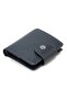 Genuine Leather Navy Blue Women's Wallet S1CB00005674 - 5