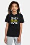 Unisex Kids Black T-shirt