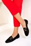 Women's Black Ballerinas - 19459 Model - 2
