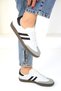 White-black women's sneaker 19495 - 2