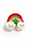 Red Rainbow Patterned - Children's Peg and Hair Clip