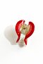 Red Rainbow Patterned - Children's Peg and Hair Clip - 4